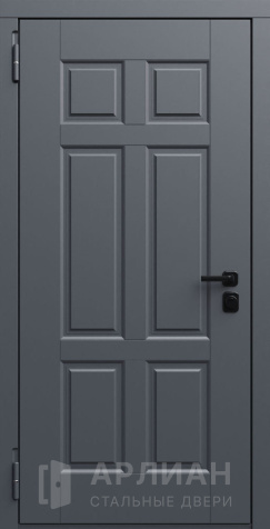 Фото №2 «Наружная дверь с покрытием графит и притвором №771»